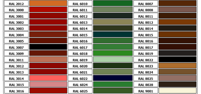 دفترچه RALL رنگ - آمیتیس